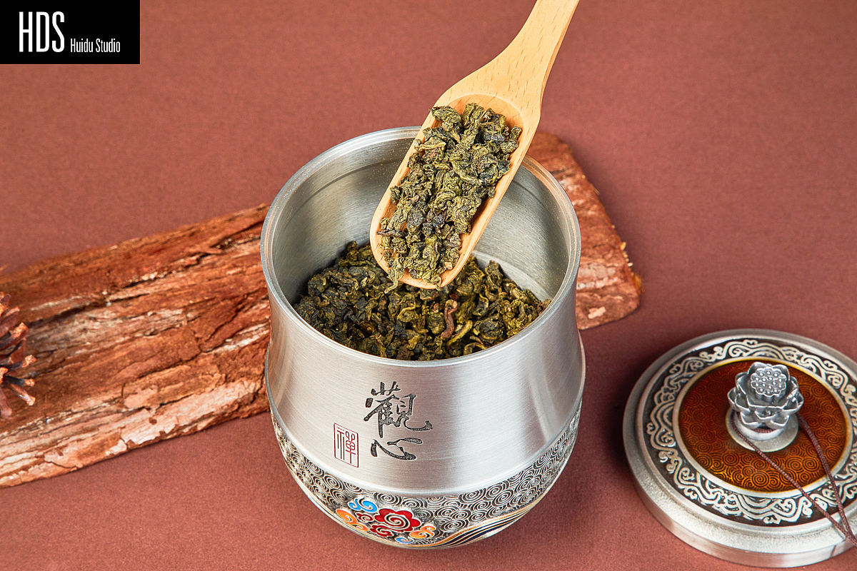 茶葉罐靜物攝影 光影間的茶韻之美