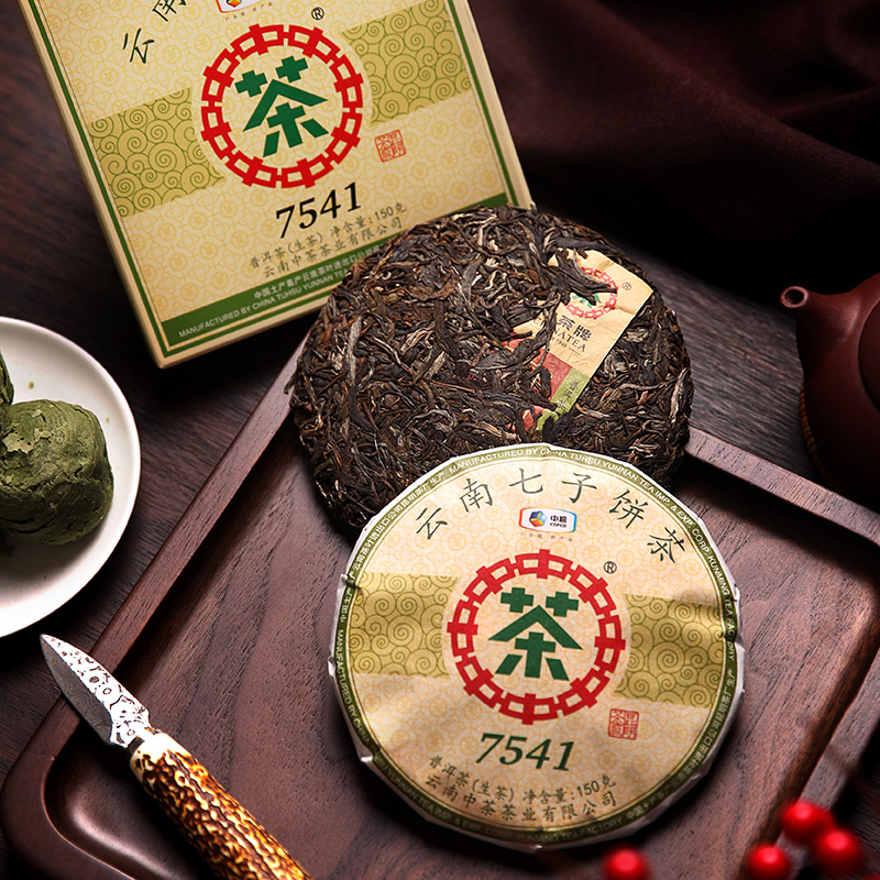 品味經典 中茶云南勐海7541普洱生茶的歲月醇香